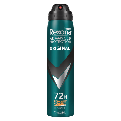 Rexona men 72hr advanced deodorant 6x220ml