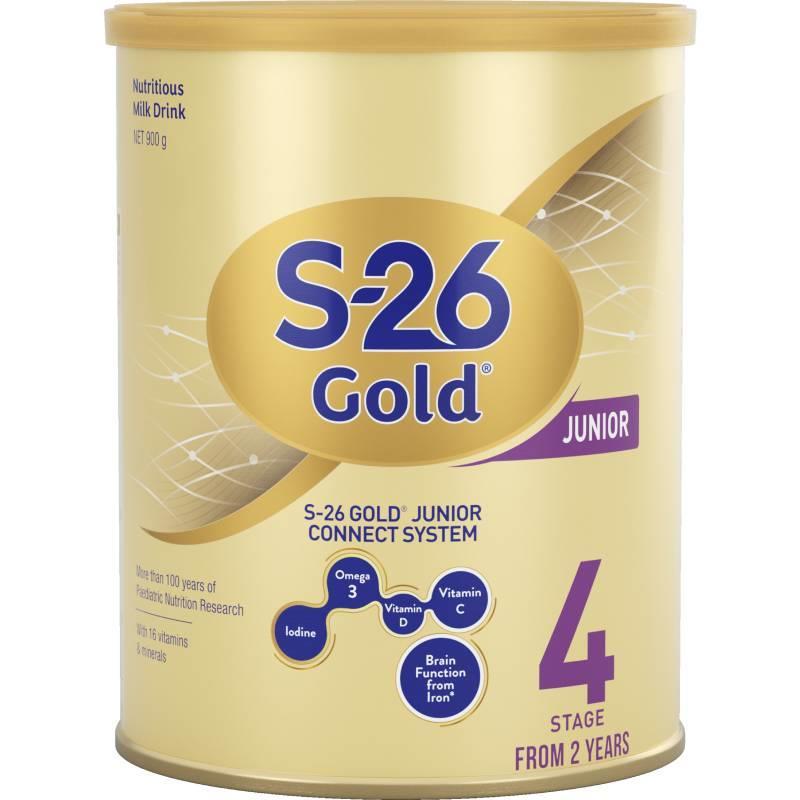 S26 gold stage 4 formula from 2 years 900g
