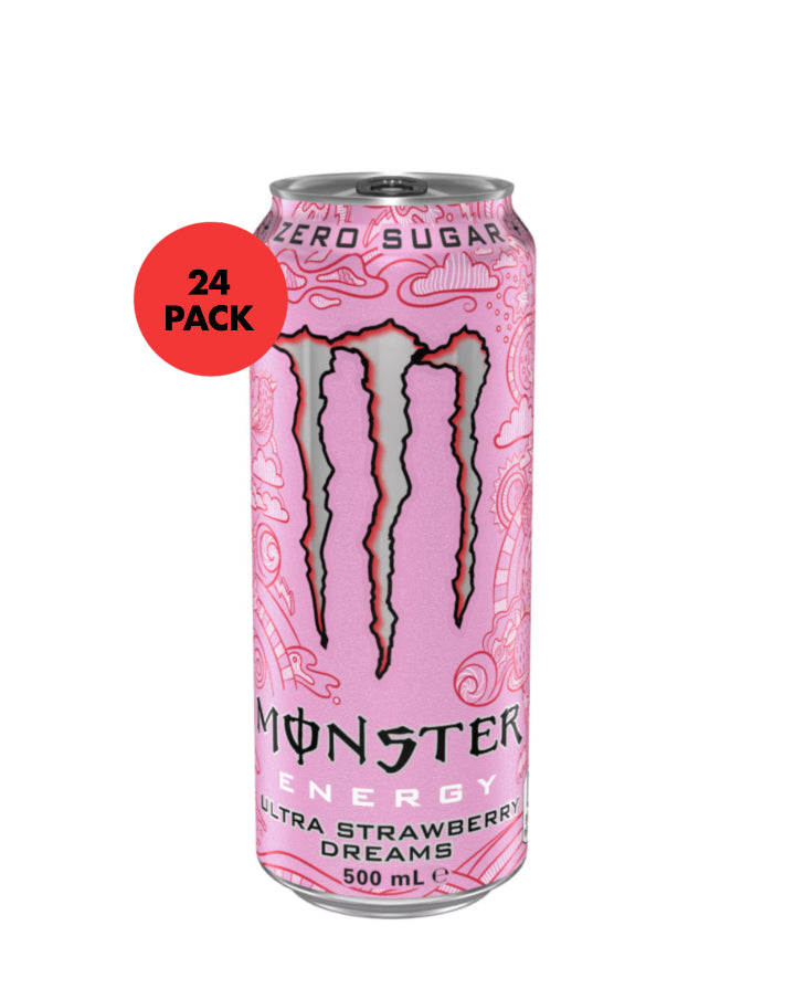 Monster ultra strawberry dreams 24 x 500ml