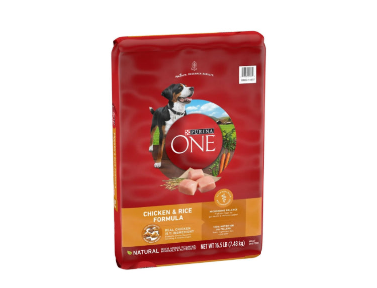 Purina one adult chicken and rice 7.48kg