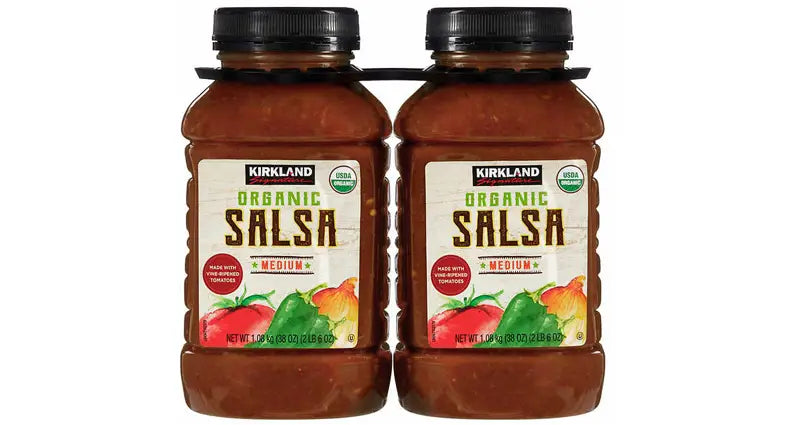 Kirkland signature organic salsa 2 x 1.08kg