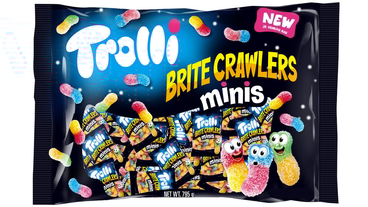 Trolli brite crawlers minis 795g