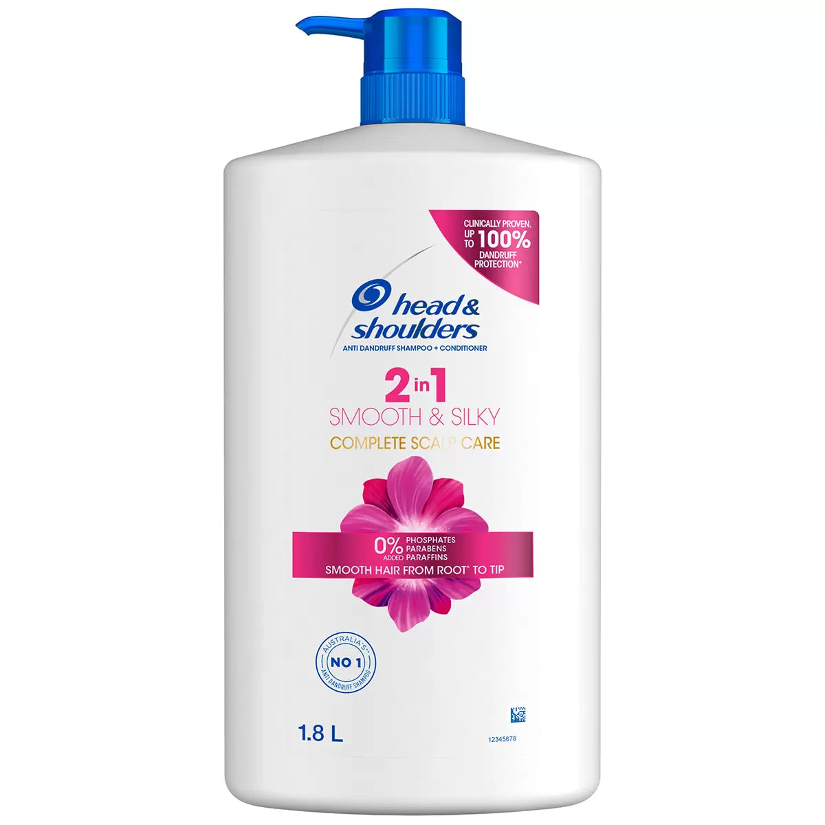Head & shoulders smooth and silky 2 in 1 1.8L