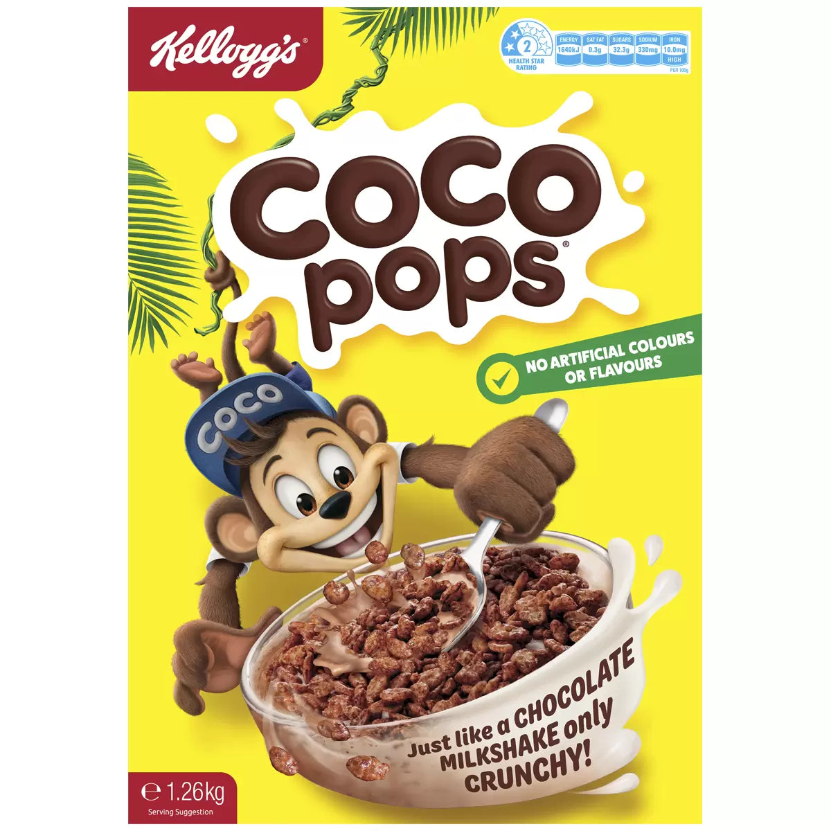 Kelloggs coco pops 1.26kg