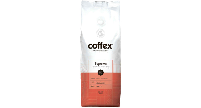 Coffex supremo coffee beans 1kg