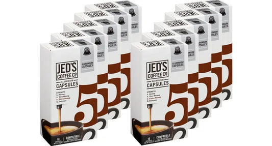 Jeds #5 Extra strong coffee capsules 100pk