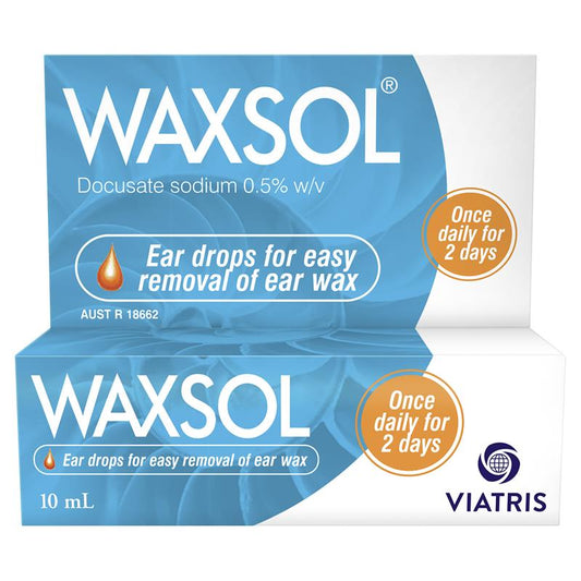 Waxsol ear drops 0.5% 10ml