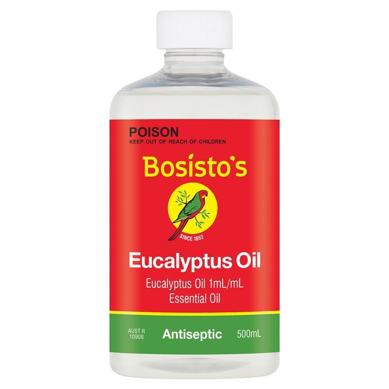 Bosisto's eucalyptus oil 500ml