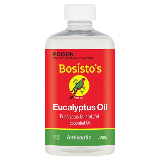 Bosisto's eucalyptus oil 500ml
