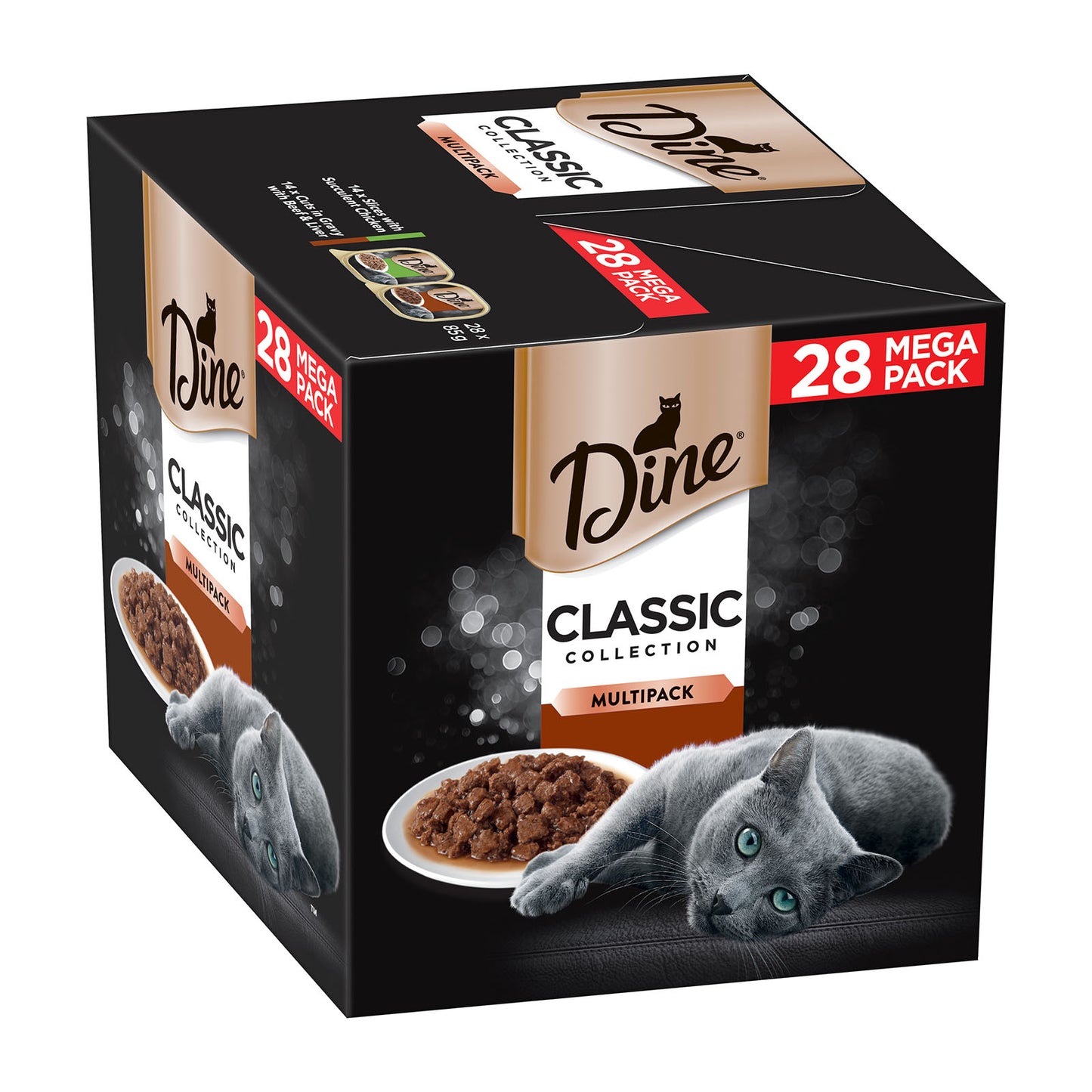 Dine cat food multipack 28x85g