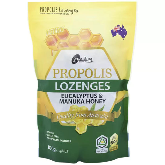 True blue propolis/eucalyptus/manuka honey lozenges 800g