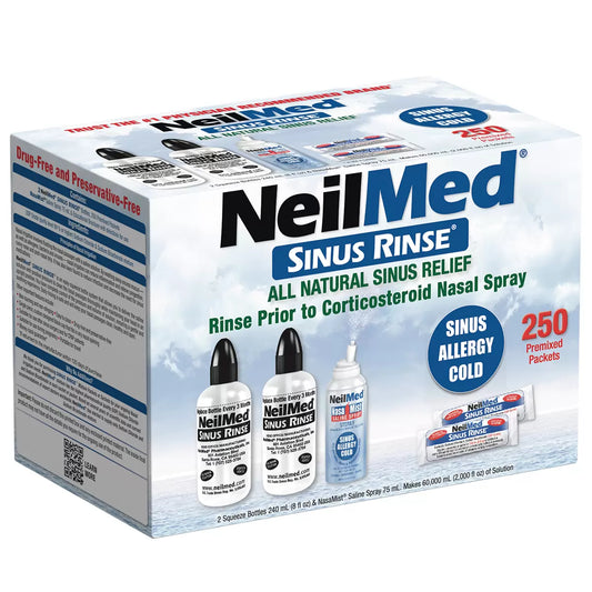 Neilmed sinus rinse kit combo pack