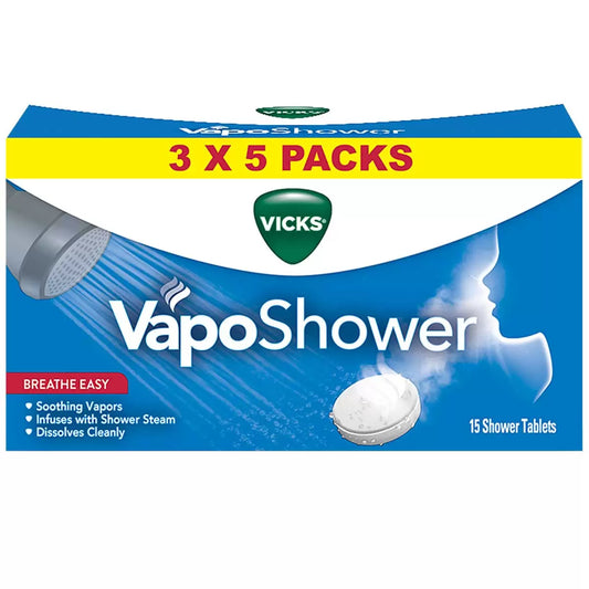 Vicks vaposhower 3x5 packs