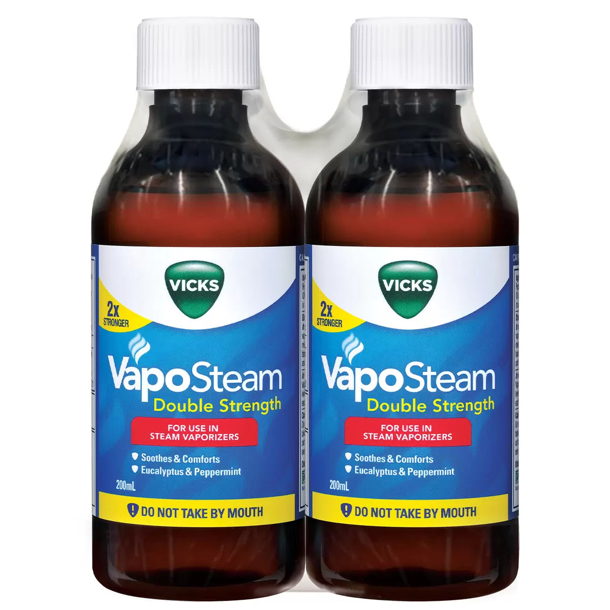Vicks vaposteam double strength inhalant 2x200ml