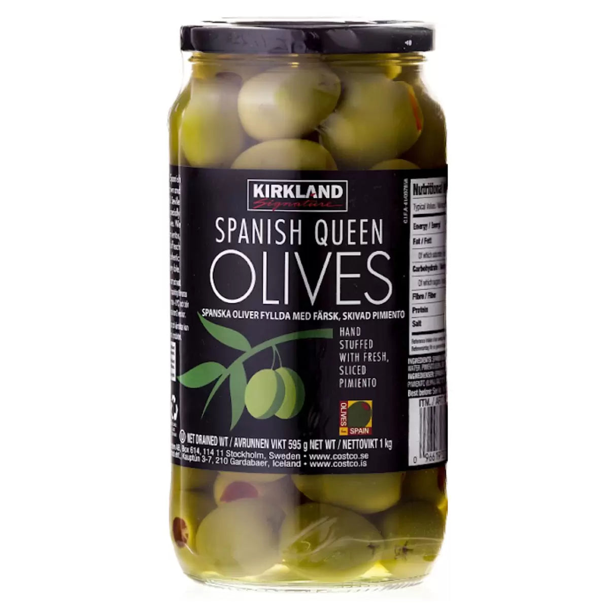 Kirkland signature Spanish olives 2x1kg