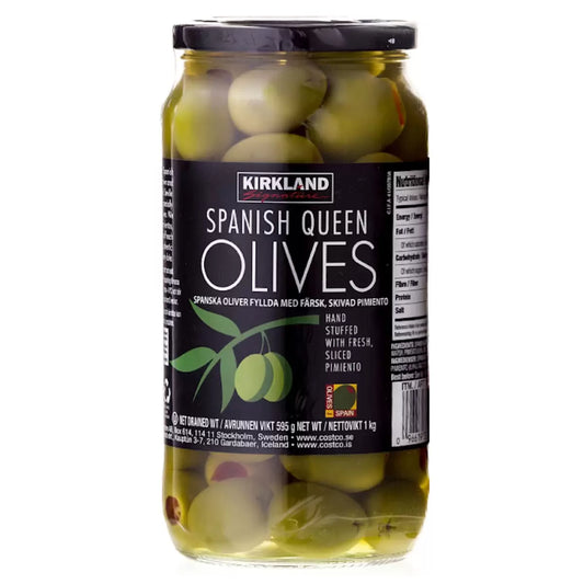 Kirkland signature Spanish olives 2x1kg