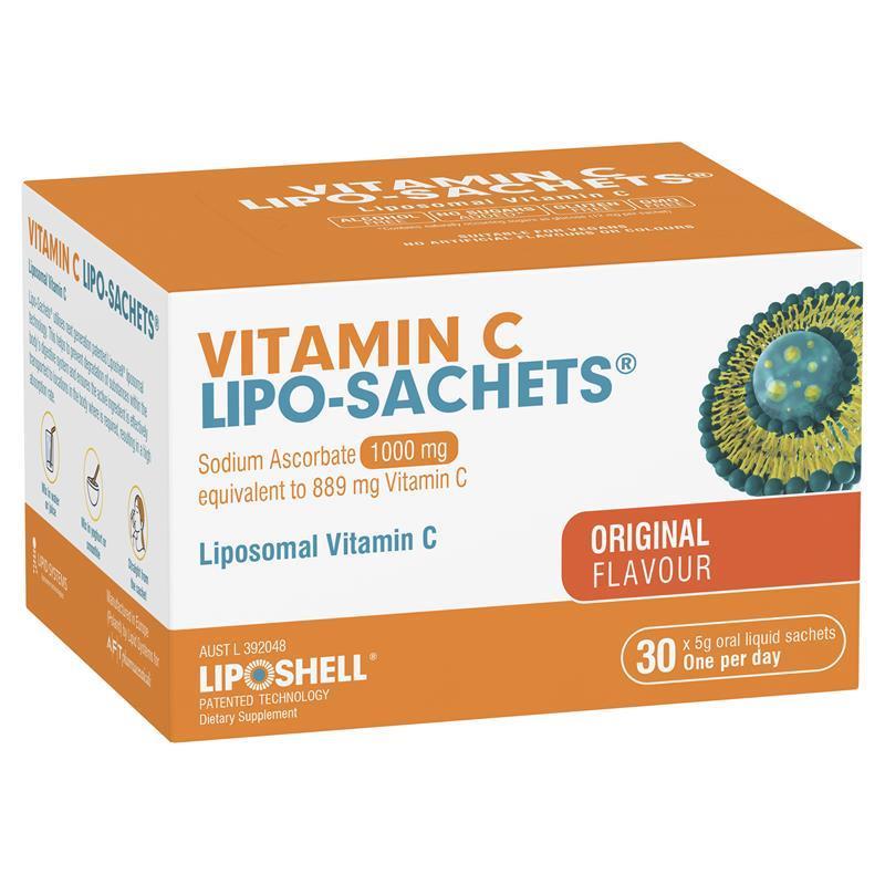 Lipo-sachets vitamin C 2x 30 (5g) liquid sachets