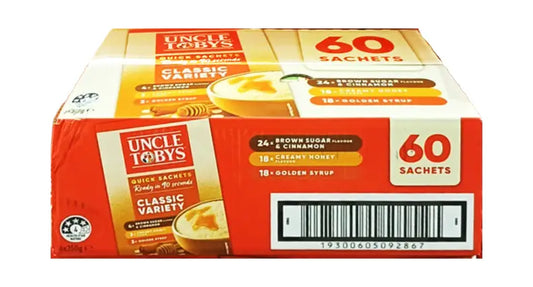 Uncle toby variety oats value pack 60x35g