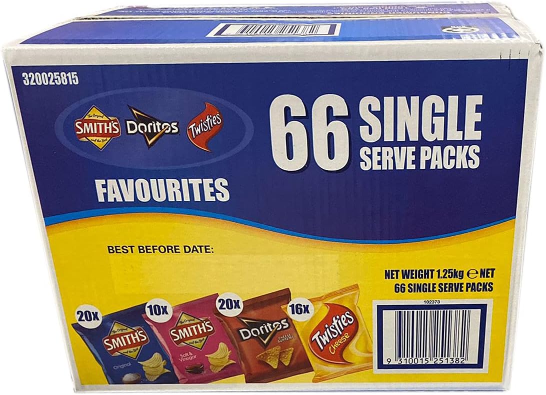 Smiths variety favorites 66pk