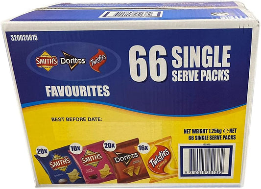 Smiths variety favorites 66pk