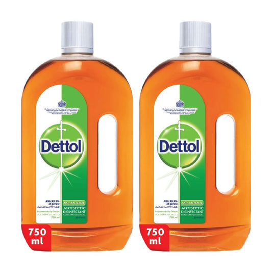 Dettol anti-bacterial disinfectant 2x750ml