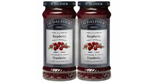 St dalfour raspberry spread 2 x 500g
