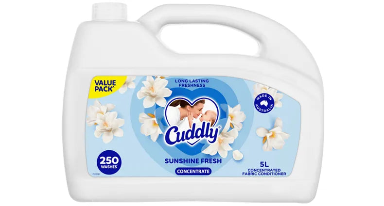 Cuddly concentrate sunshine fresh softener 5L