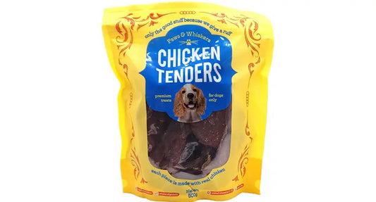 Paws & whiskers chicken tenders 500g