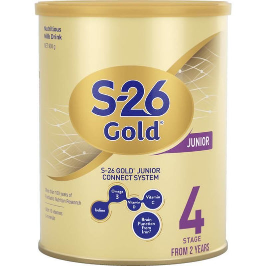 S26 gold stage 4 formula from 2 years 900g