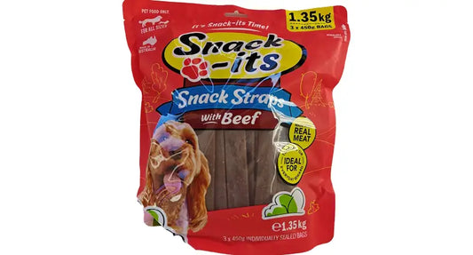Snack-its beef straps 1.35kg