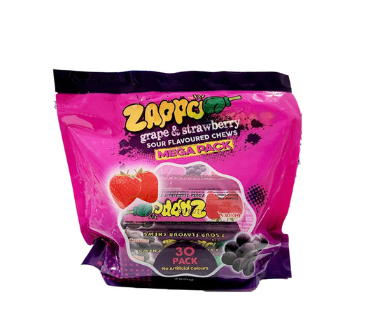 Zappo sour chews 30pc 780g