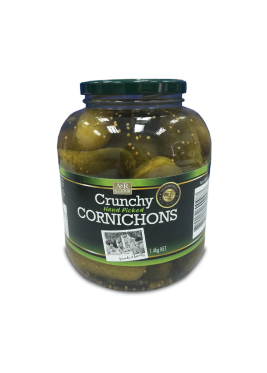 Alli & Rose Crunchy cornichons 2x1.4kg