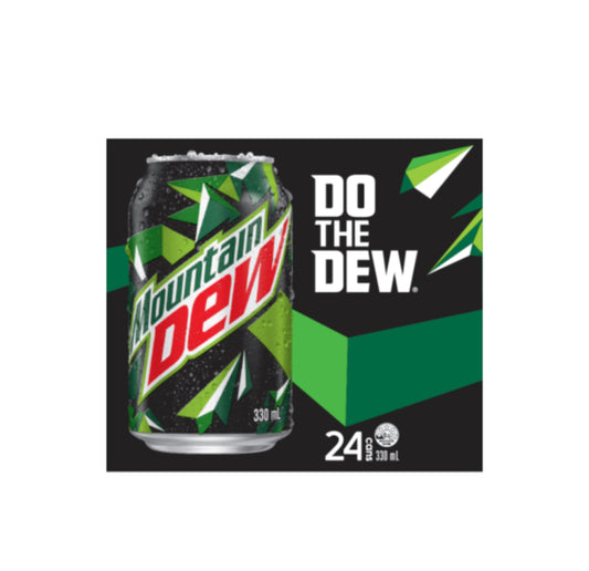 Mountain dew 24 x 330ml