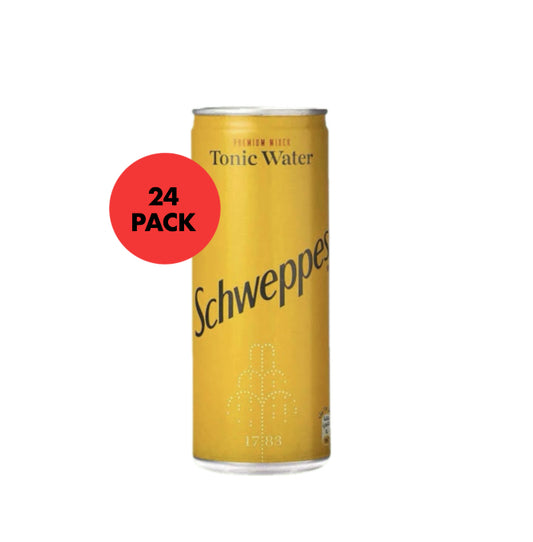 Schweppes tonic water 24 x 250ml
