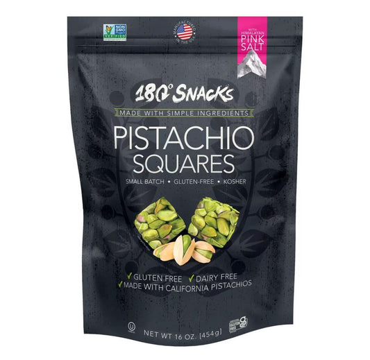 180 snacks pistacio squares 454g