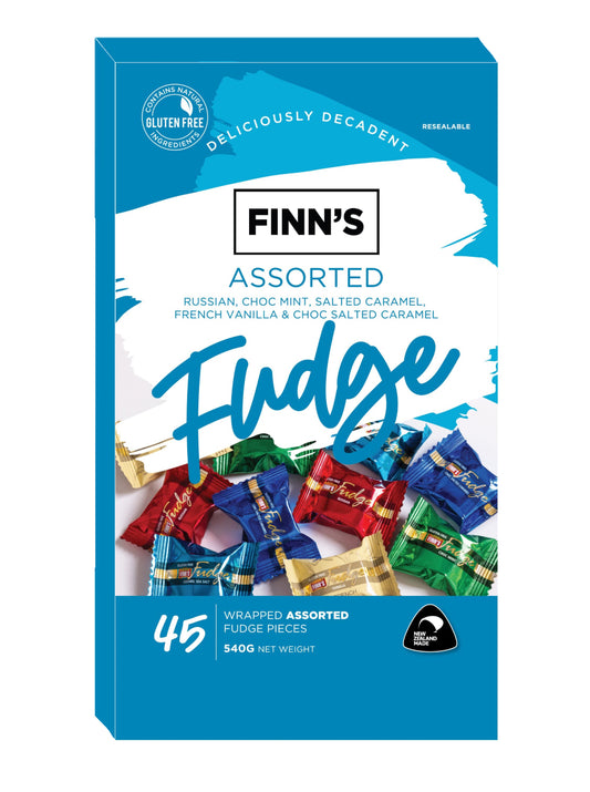 Finns assorted fudge 540g