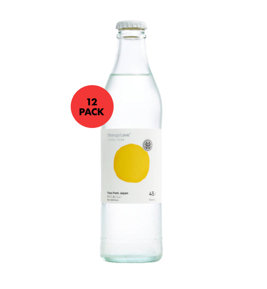 Strangelove yuzu low-cal soda 12 x 300ml