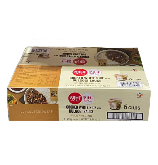 CJ Grilled Bulgogi with rice 6x258g