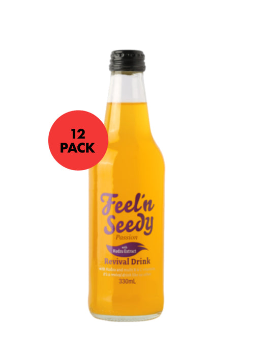 Feel'n seedy passion fruit 12 x 330ml