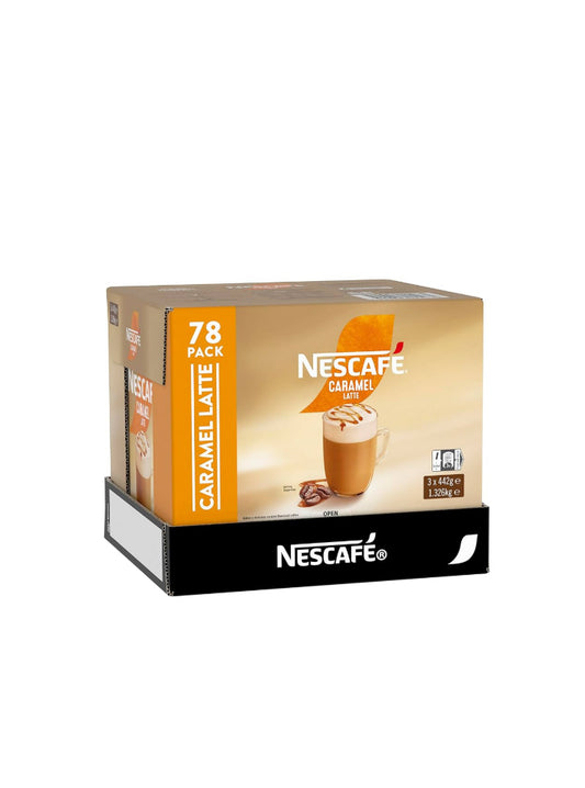 Nescafé caramel coffee sachet 78pk