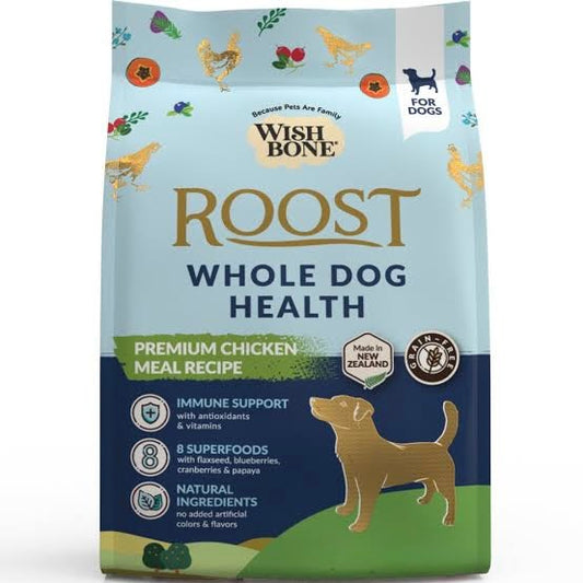 Wishbone dog roost premium chicken 9.1kg