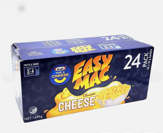 Kraft mac & cheese 24 x 70g
