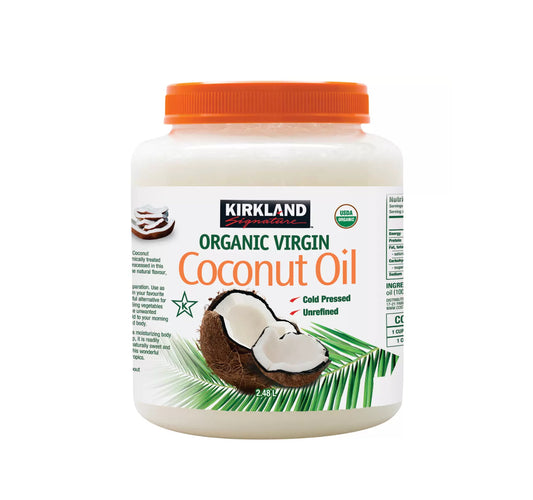 Kirkland Signature Organic coconut oil 2.48L
