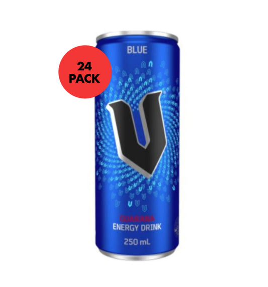 V energy blue 24 x 250ml