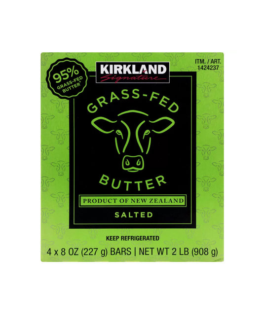 Kirkland signature NZ grass-fed Salted butter 4 x 227g bars