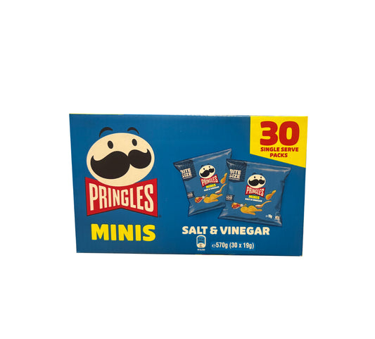 Pringles minis Salt & Vinegar 30 x 19g
