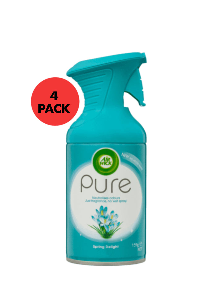 Airwick pure spring delight 4 x 159g