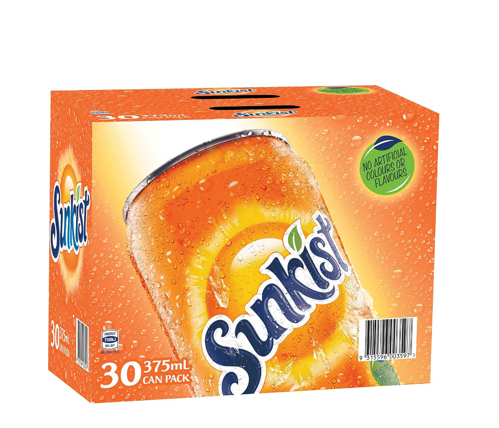 Sunkist 30 x 375ml