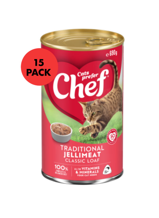 Chef jellimeat classic loaf 15x690g