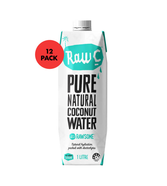 Raw c coconutwater 12 x 1L